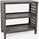 Global Archive Clark Bookcase in Stonewall Grey